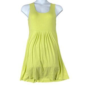 Chicos Dress Womens 1/M Green Stretchy Comfortable Light Easy Everyday Active